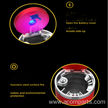 Car Ashtray Plastic Car Ashtray With Led Lights